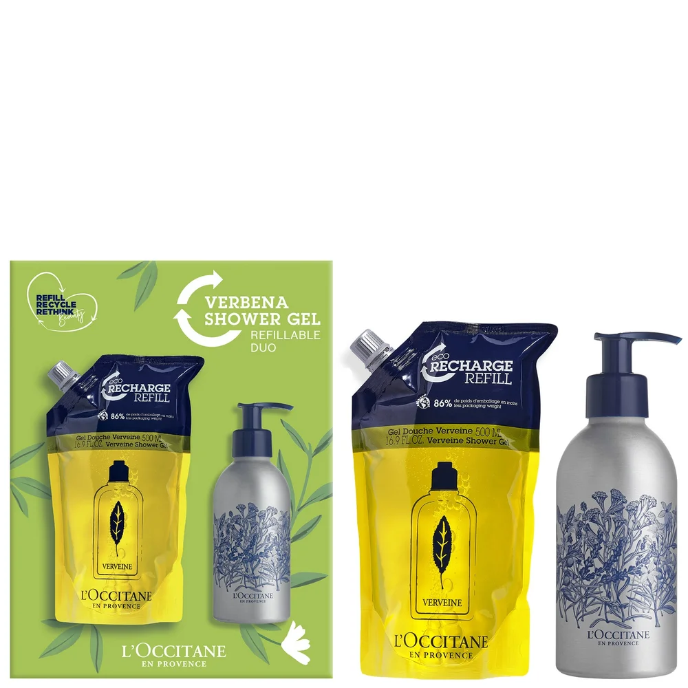 L'OCCITANE Gifts Verbena Shower Gel Refillable Duo Image 1