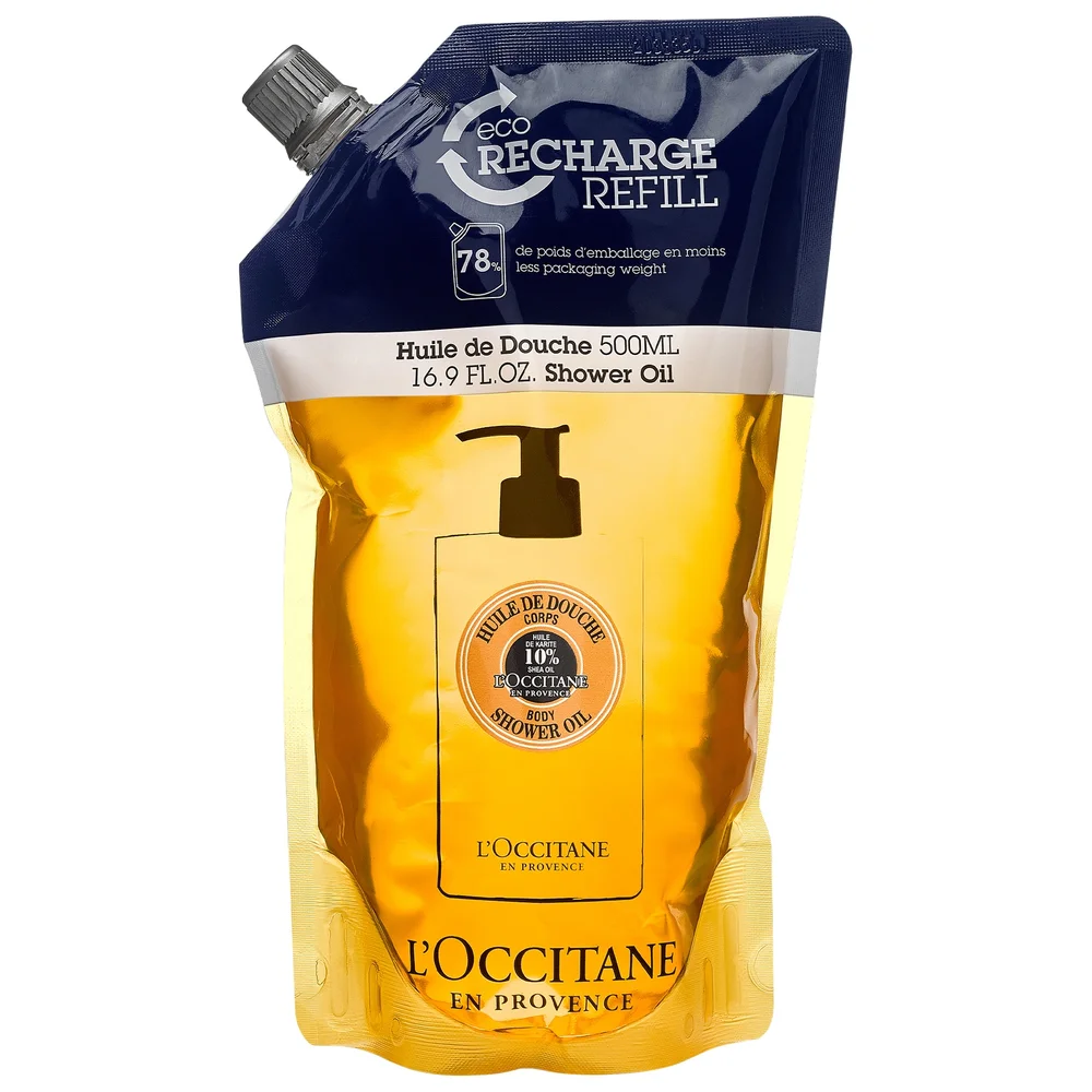 L'OCCITANE Shea Shower Oil Refill 500ml Image 1
