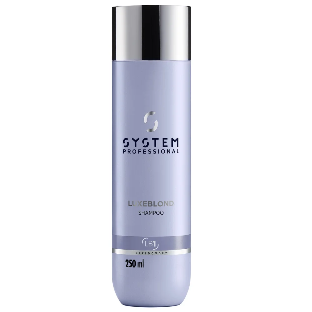 System Professional LuxeBlond Shampoo 250ml Image 1
