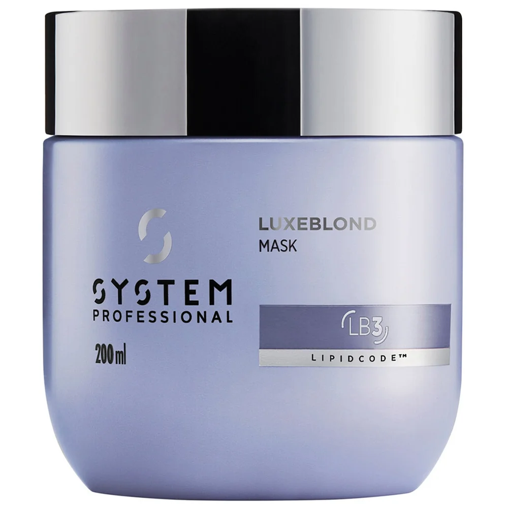 System Professional LuxeBlond Hair Mask 200ml Image 1
