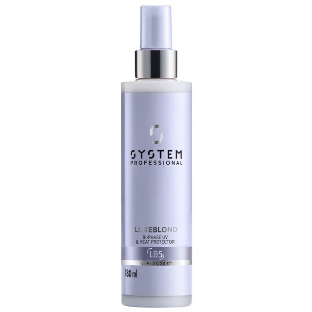 System Professional LuxeBlond Bi-Phase UV & Heat Protector 180ml
