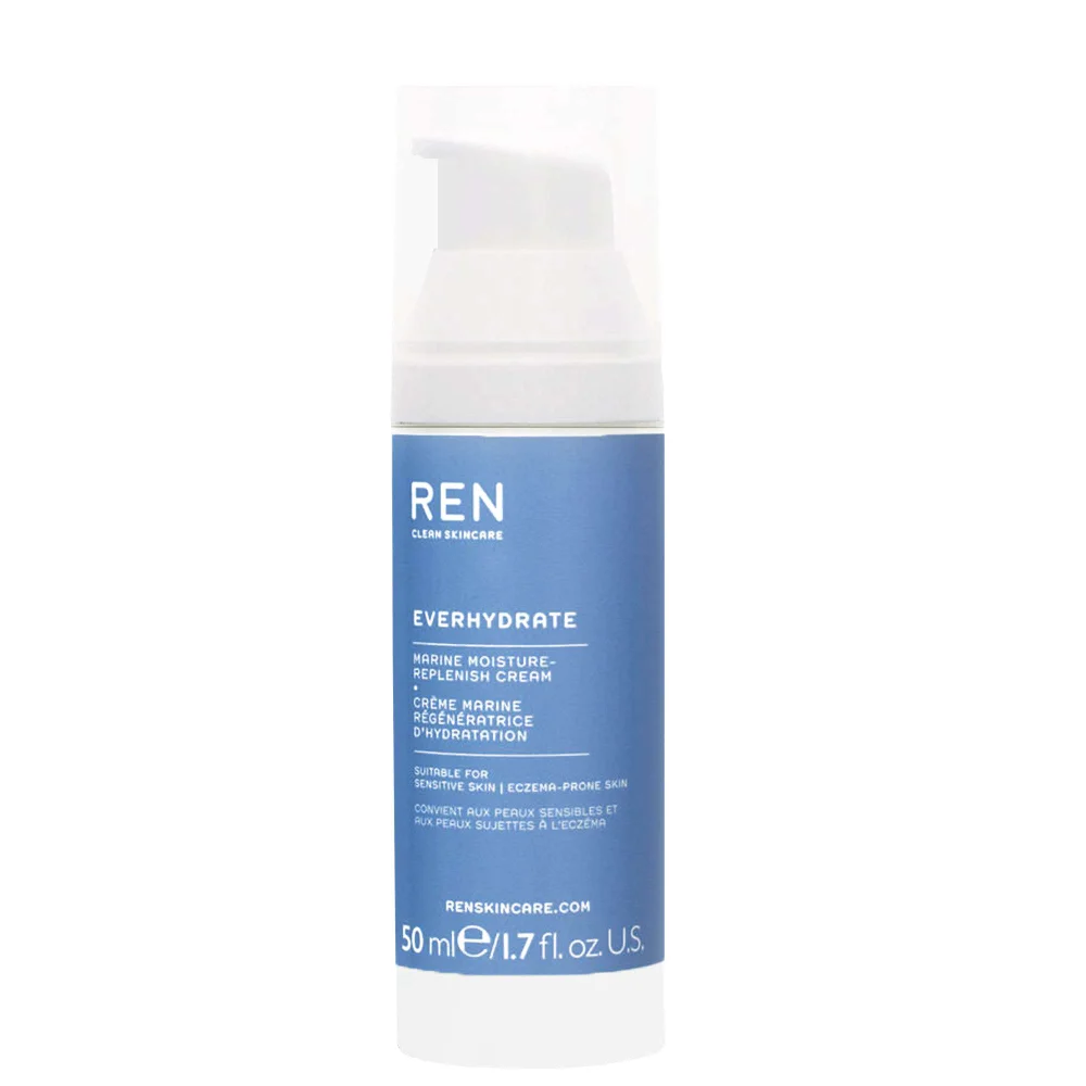 REN Clean Skincare Face Everhydrate Marine Moisture-Replenish Cream 50ml Image 1