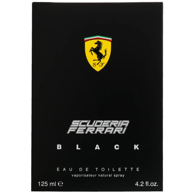 Ferrari Scuderia Black Eau de Toilette Spray 125ml