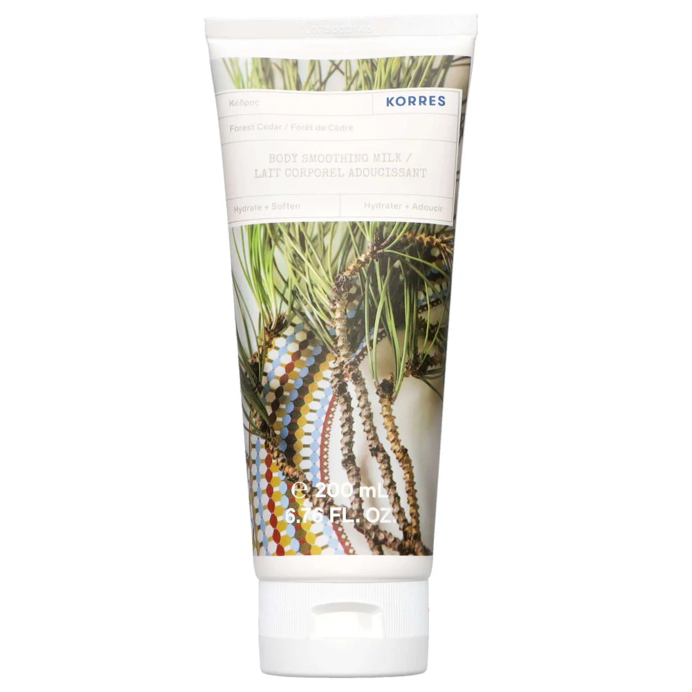 KORRES Forest Cedar Body Smoothing Milk 200ml Image 1