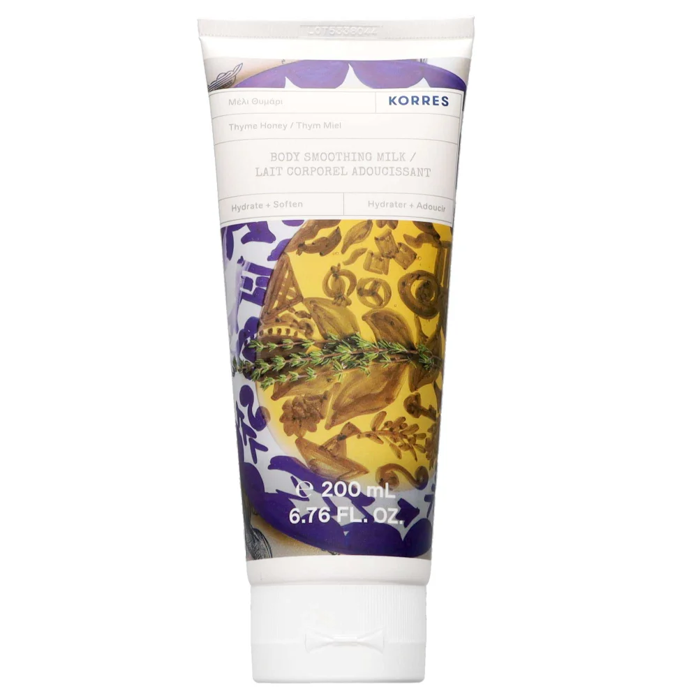 KORRES Body Thyme Honey Body Smoothing Milk 200ml Image 1