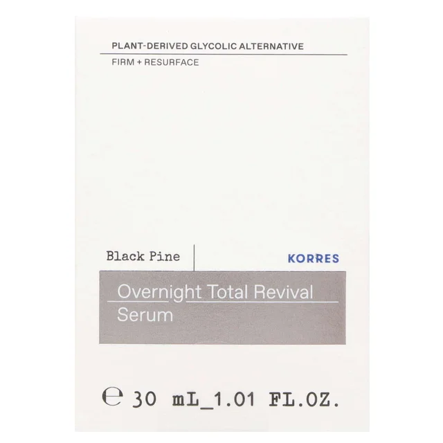 KORRES Black Pine Overnight Total Revival Serum 30ml