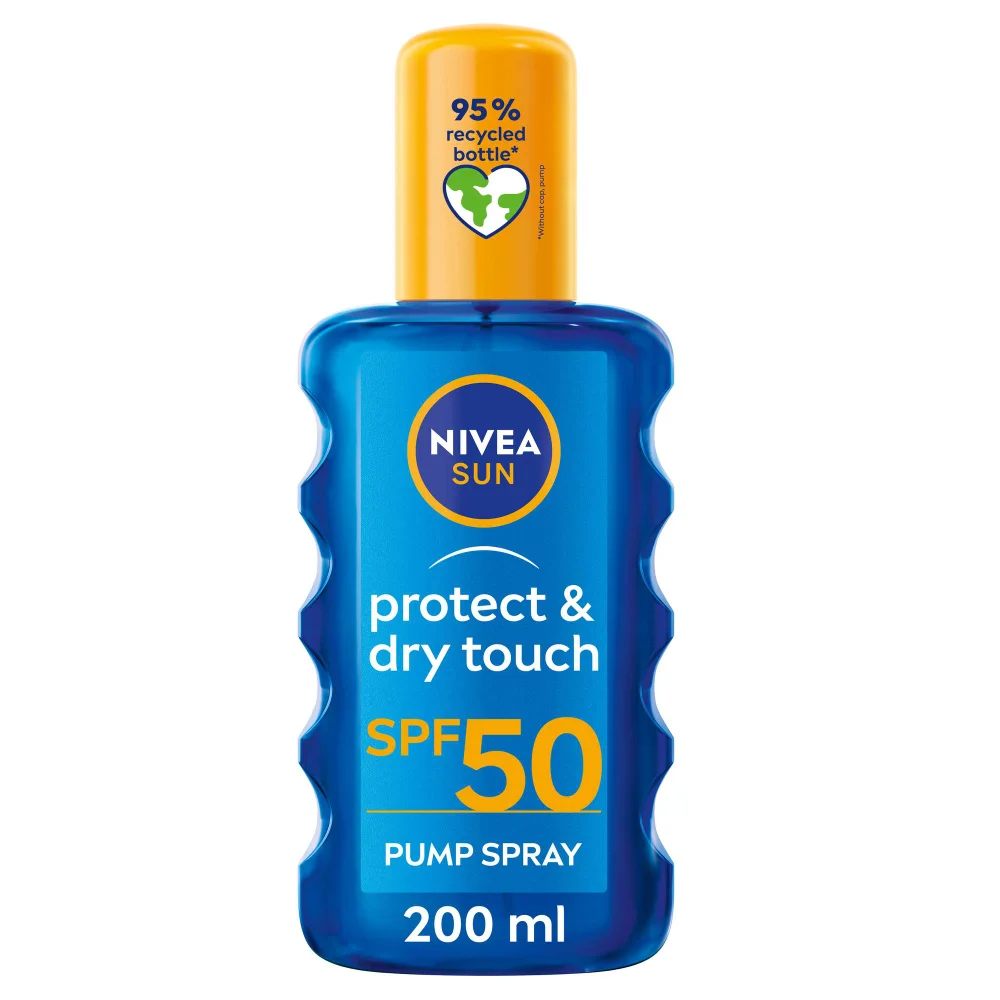 Nivea Sun Care Protect & Dry Touch SPF50+ Invisible Spray 200ml Image 1