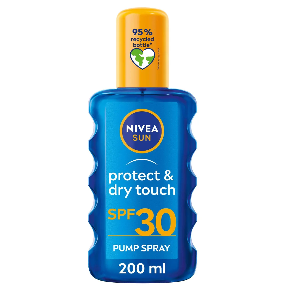 Nivea Sun Care Protect & Dry Touch SPF30 Invisible Spray 200ml Image 1