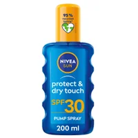 Nivea Sun Care Protect & Dry Touch SPF30 Invisible Spray 200ml - undefined undefined