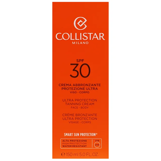 Collistar SPF30 Ultra Protection Tanning Cream Face-Body 150ml