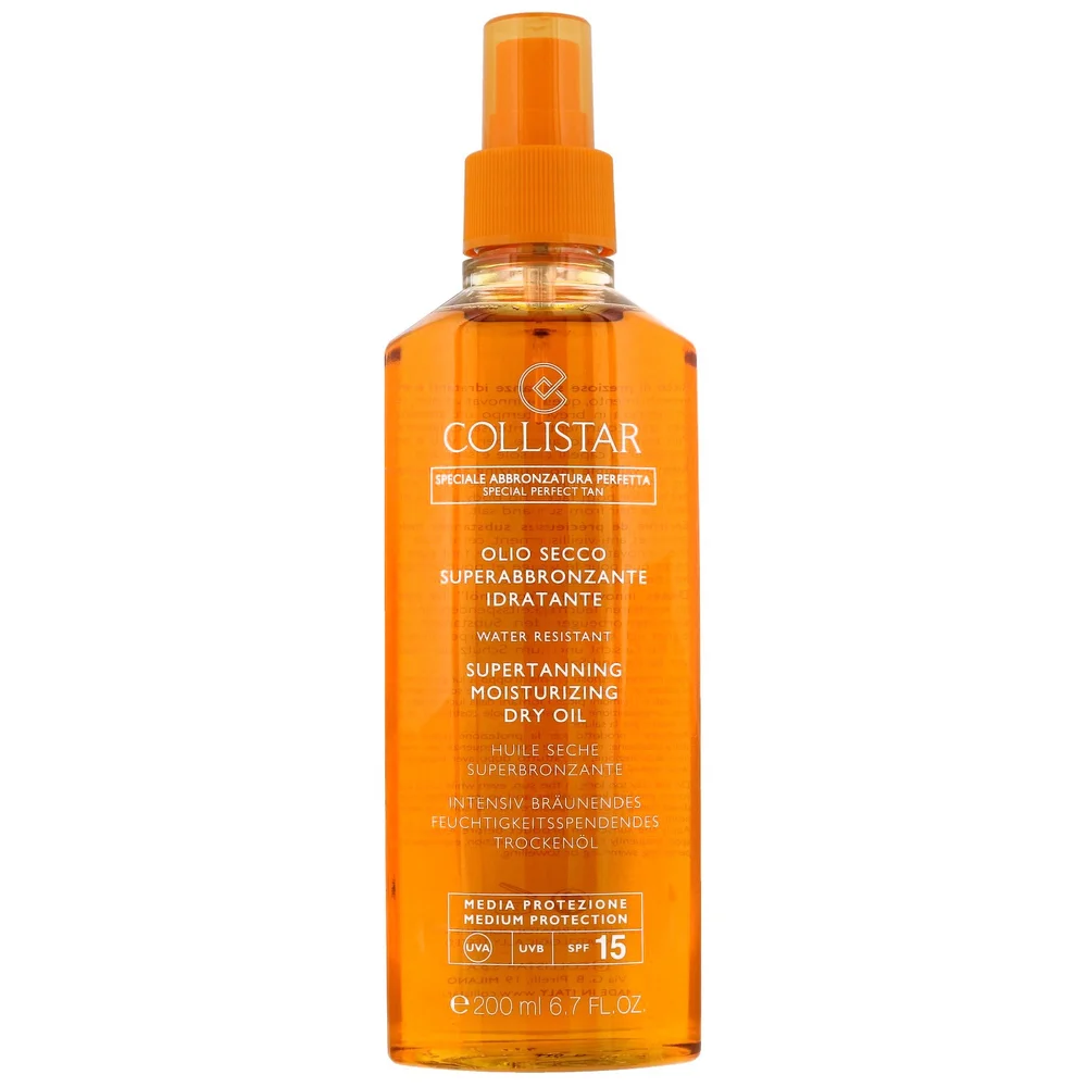 Collistar Sun Tan Supertanning Dry Oil SPF15 200ml Image 1