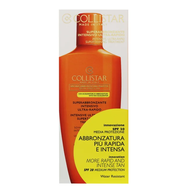 Collistar Intensive Ultra-Rapid Supertanning Treatment SPF20 200ml