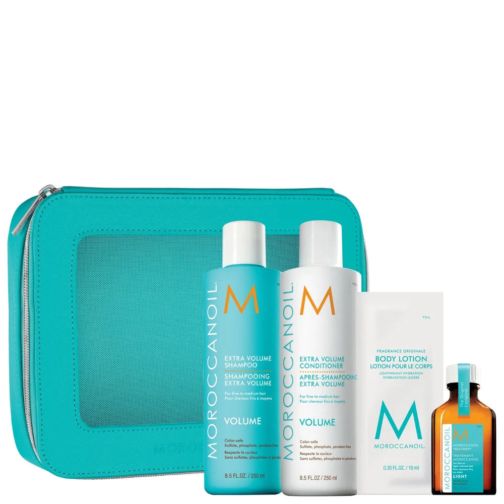 Moroccanoil Gifts & Sets Extra Volume Shampoo & Conditioner with Free Gifts (Worth £53.75) Image 1
