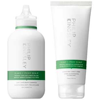 Philip Kingsley Duo: Flaky/Itchy Shampoo 250ml & Conditioner 200ml (Worth £62.00)
