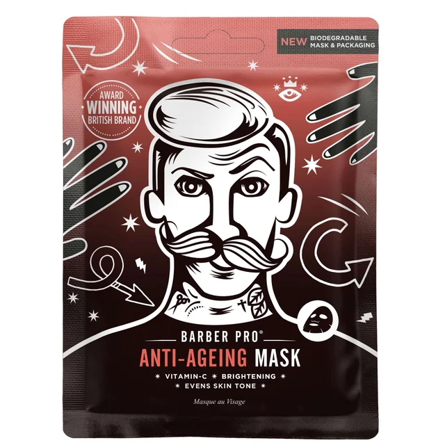 BARBER PRO Anti-Ageing Face Sheet Mask 23ml