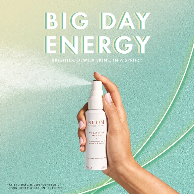 Neom Wellbeing London Scent To Boost Your Energy Big Day Energy Face Mist 75ml