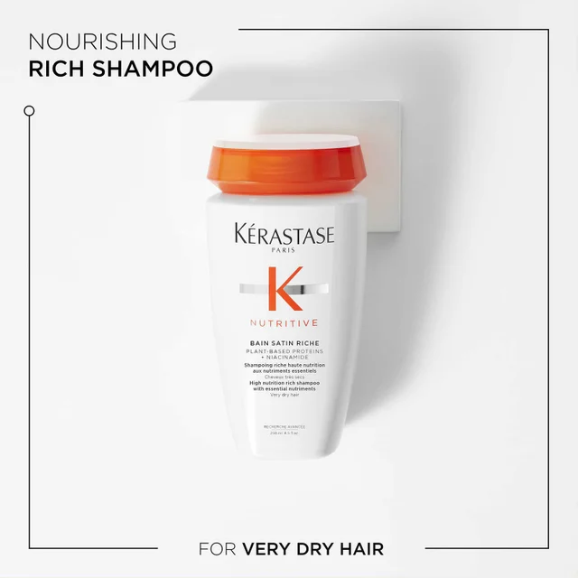 Kérastase Nutritive Bain Satin Riche: High Nutrition Rich Shampoo 250ml