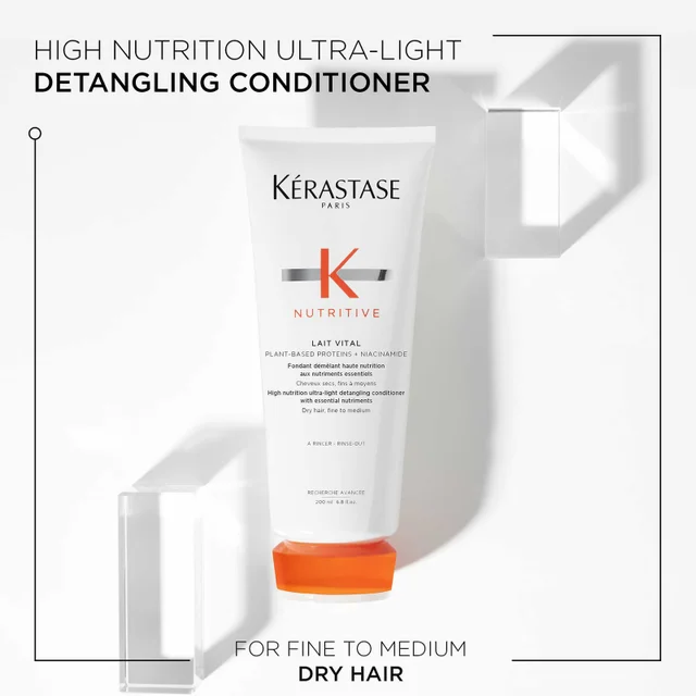 Kérastase Nutritive Lait Vital: High Nutrition Ultra-Light Detangling Conditioner 200ml