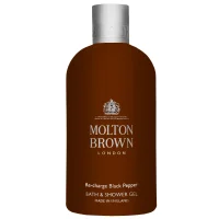 Molton Brown Re-Charge Black Pepper Bath & Shower Gel 300ml - undefined undefined