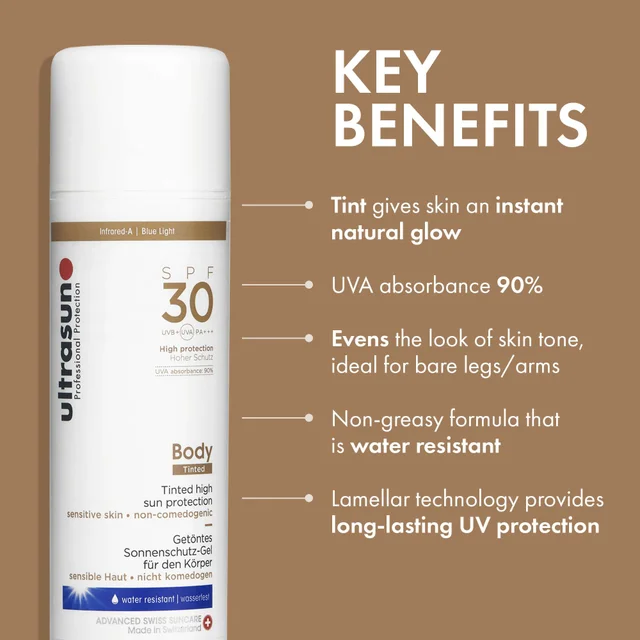 Ultrasun Tinted Body SPF30 150ml