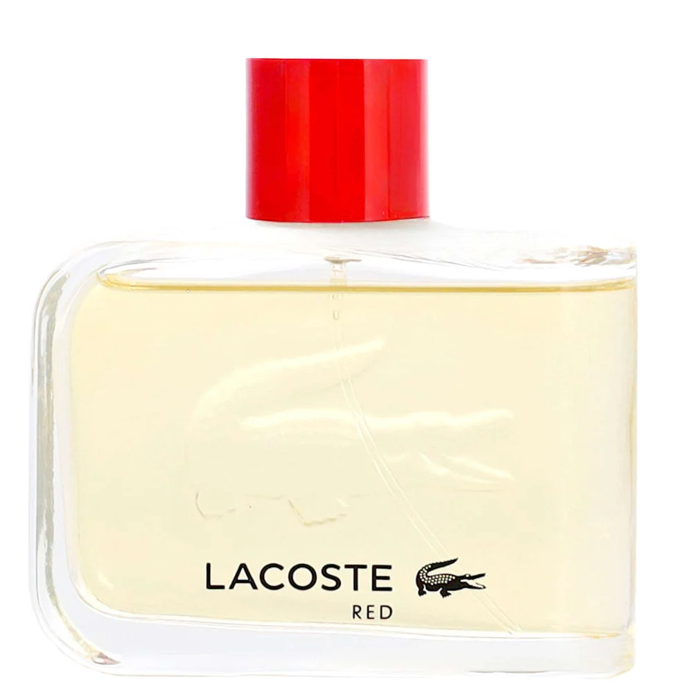 Lacoste Red Pour Homme Eau de Toilette Spray 125ml Image 1