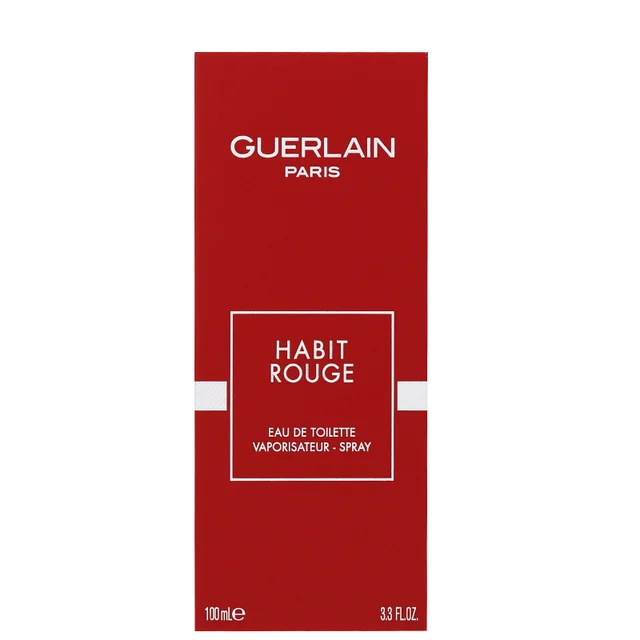 Guerlain Habit Rouge Eau de Toilette Spray 100ml / 3.3 fl.oz.