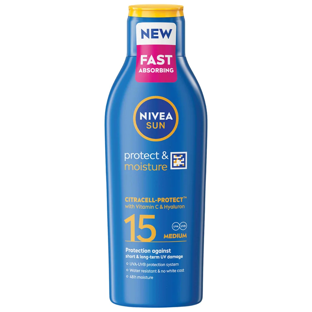 Nivea Sun Care Protect & Moisture SPF15 Lotion 200ml Image 1