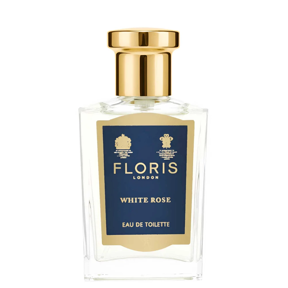 Floris London White Rose Eau de Toilette Spray 50ml Image 1
