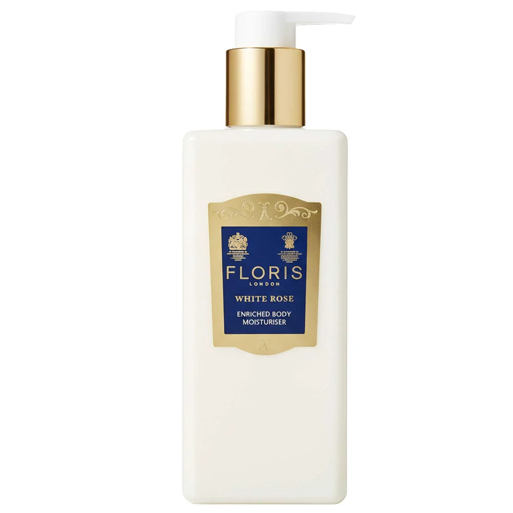 Floris London White Rose Enriched Body Moisturiser 250ml Image 1