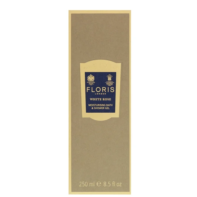 Floris London White Rose Moisturising Bath & Shower Gel 250ml