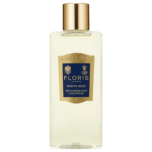 Floris London White Rose Moisturising Bath & Shower Gel 250ml