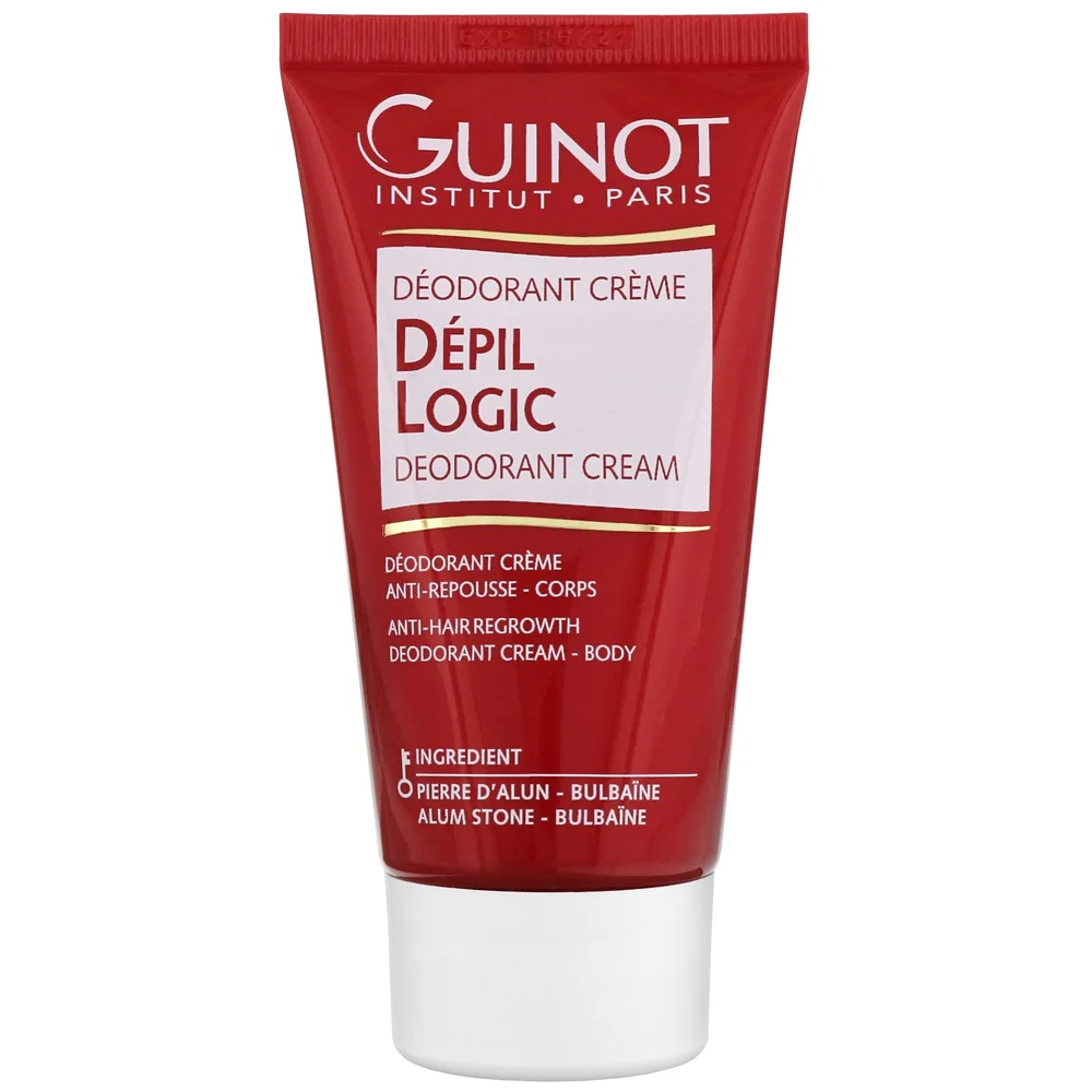 Guinot Hair Removal Depil Logic Deodorant Cream 50ml / 1.4 oz. Image 1