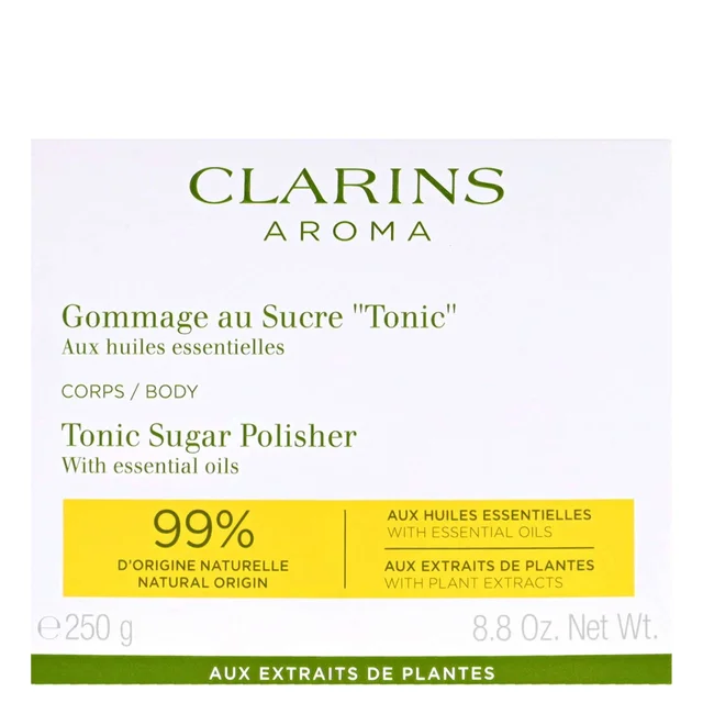 Clarins Firming Treatment Tonic Sugar Polisher with Essential Oils 250g / 8.8 oz.