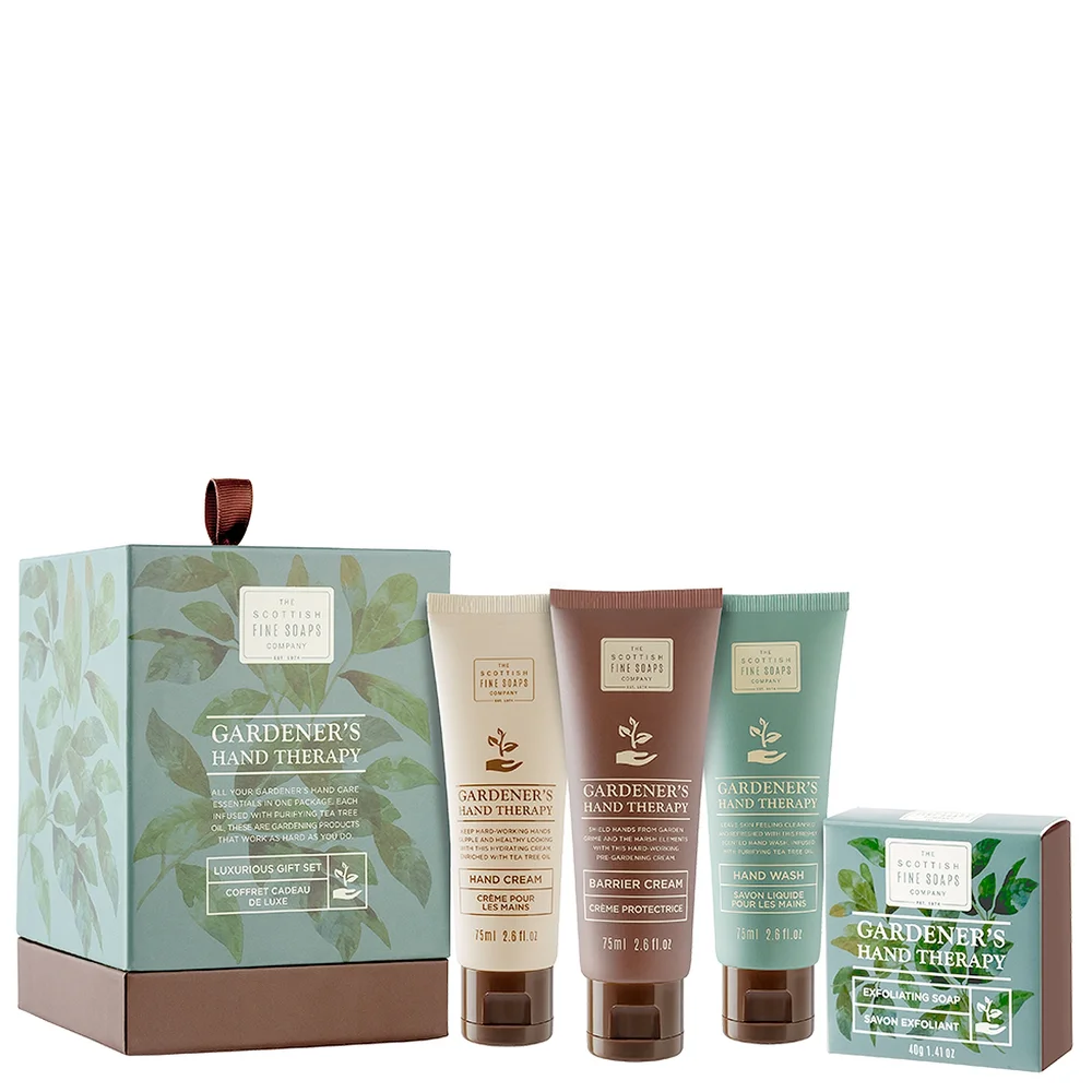 Scottish Fine Soaps Company Gardener's Hand Therapy Luxurious Gift Set Image 1