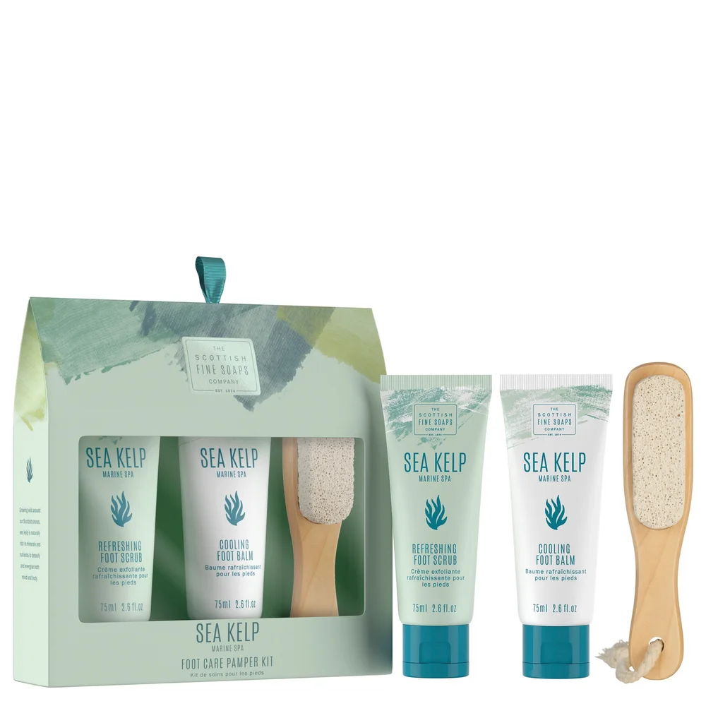Scottish Fine Soaps Company Sea Kelp Marine Spa Foot Care Pamper Kit Image 1