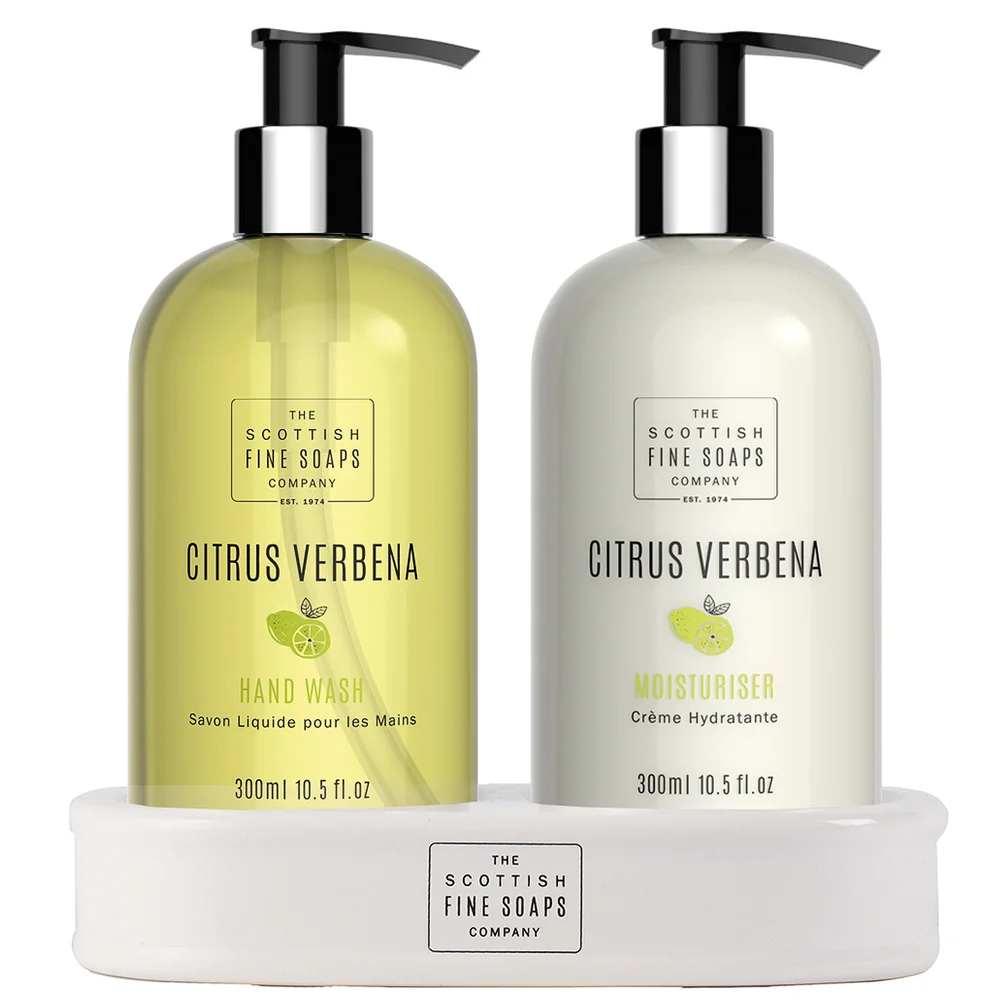 Scottish Fine Soaps Company Citrus Verbena Hand Care Set Image 1