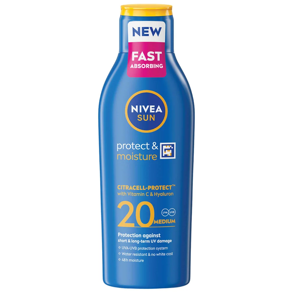 Nivea Sun Care Protect & Moisture SPF20 Lotion 200ml Image 1
