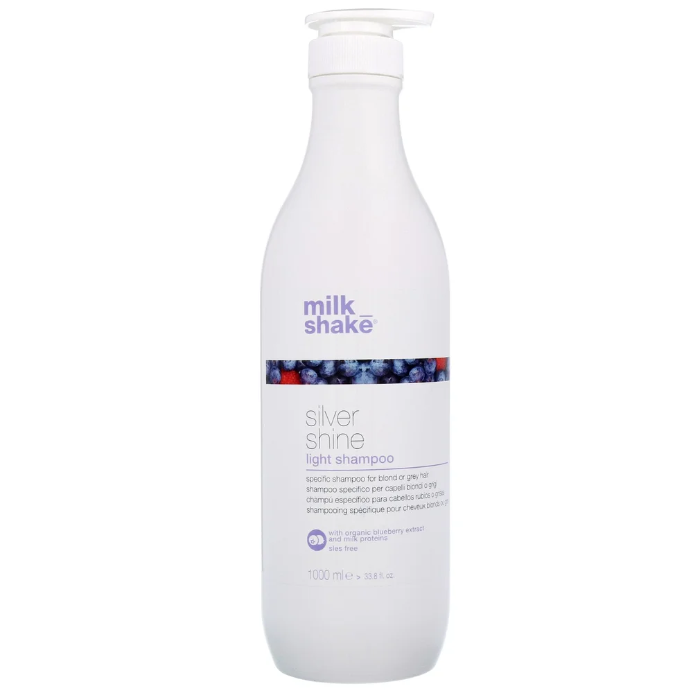 milk_shake Silver Shine Light Shampoo 1000ml Image 1