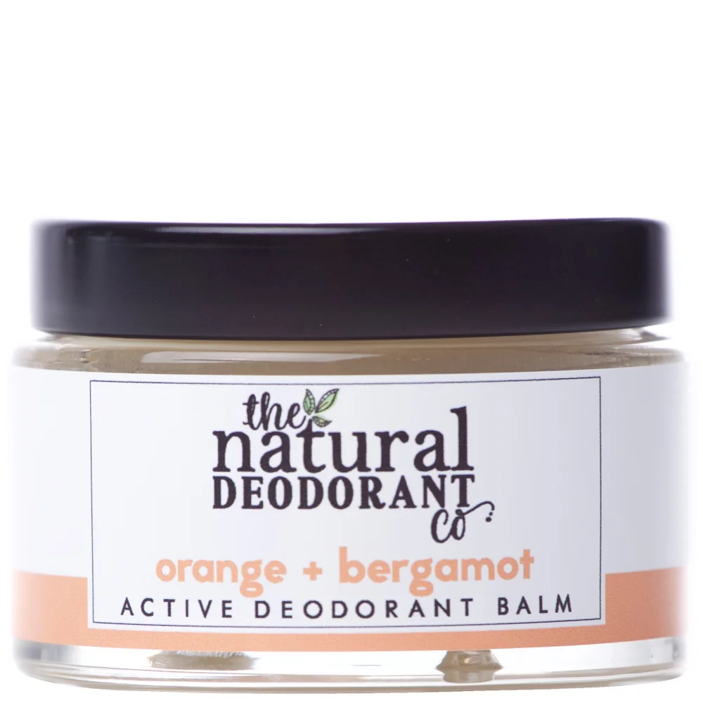 The Natural Deodorant Co. Active Deodorant Balm Orange + Bergamot 55g Image 1