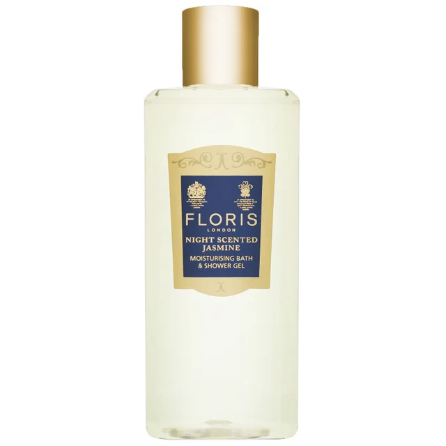 Floris London Night Scented Jasmine Moisturising Bath & Shower Gel 250ml