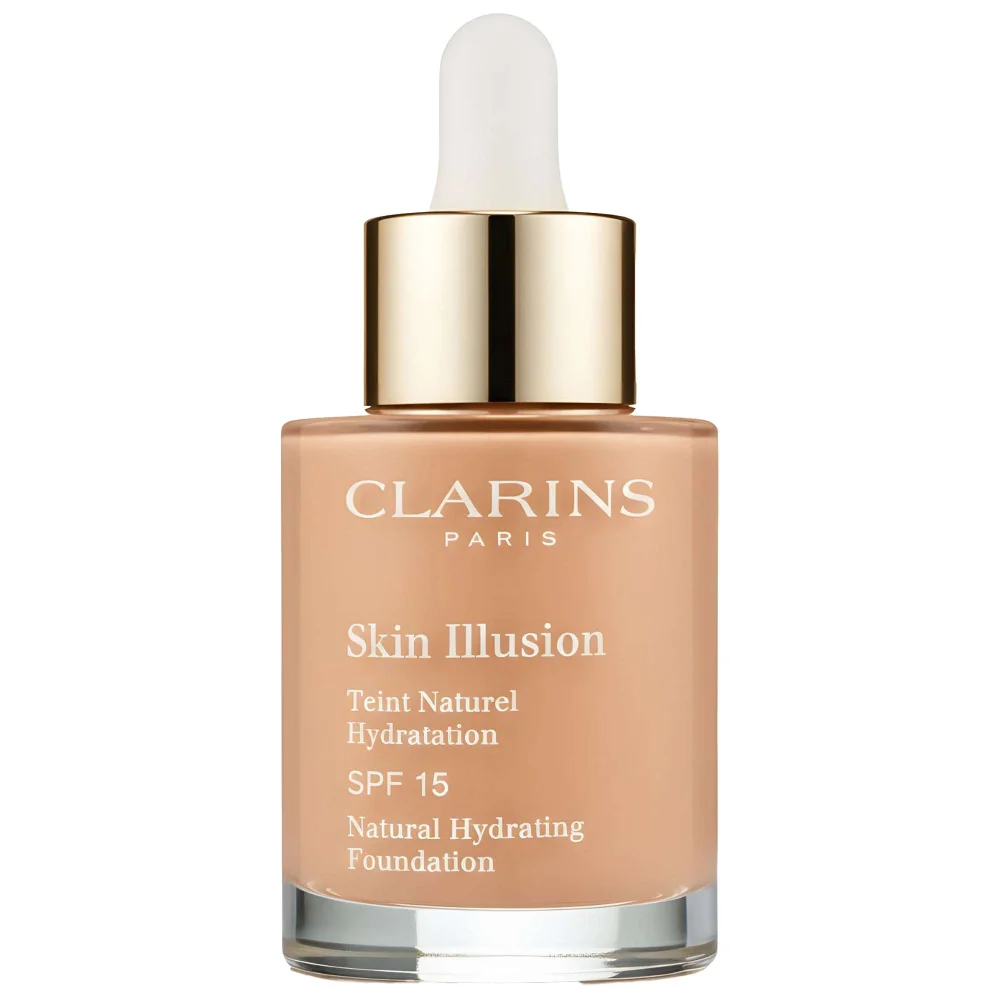 Clarins Skin Illusion Natural Hydrating Foundation SPF15 107C Beige 30ml / 1 fl.oz. Image 1