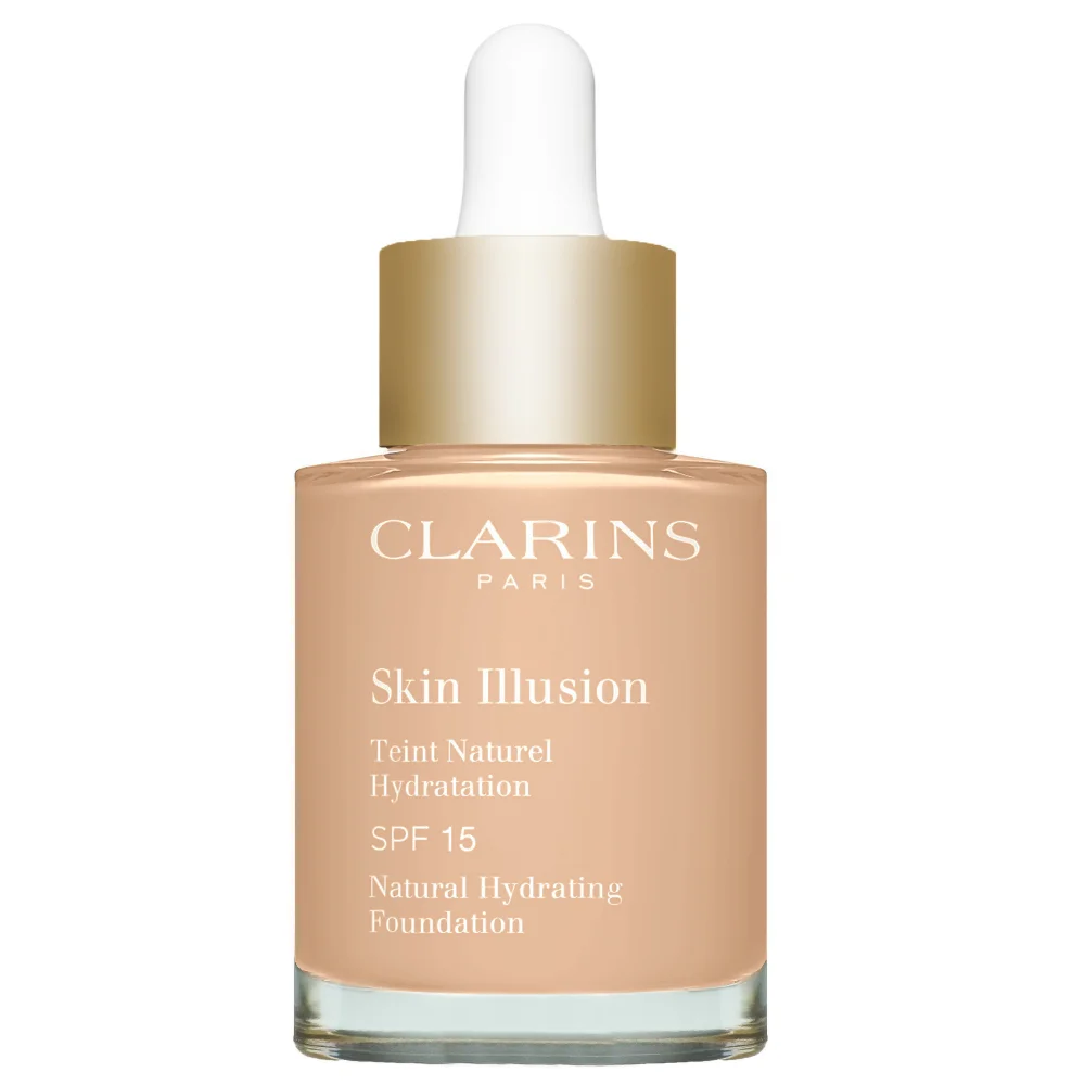 Clarins Skin Illusion Natural Hydrating Foundation SPF15 108W Sand 30ml / 1 fl.oz. Image 1