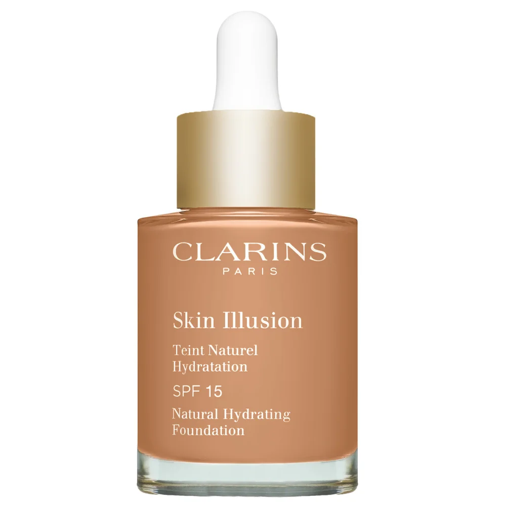 Clarins Skin Illusion Natural Hydrating Foundation SPF15 112C Amber 30ml / 1 fl.oz. Image 1