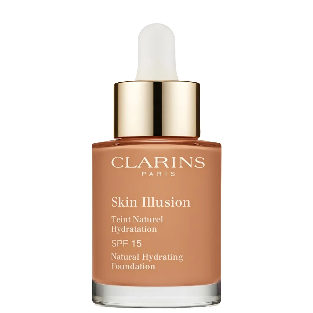 Clarins Skin Illusion Natural Hydrating Foundation SPF15 112C Amber 30ml / 1 fl.oz. Image 1