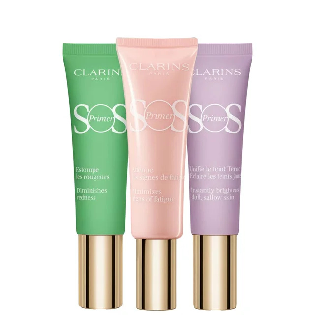 Clarins SOS Primer 01 Rose: Minimises Signs Of Fatigue 30ml / 1 oz.