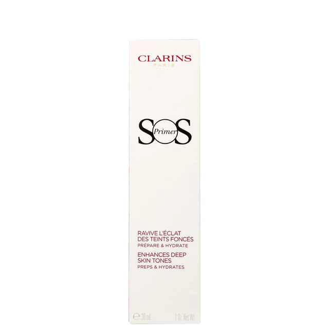 Clarins SOS Primer 01 Rose: Minimises Signs Of Fatigue 30ml / 1 oz.