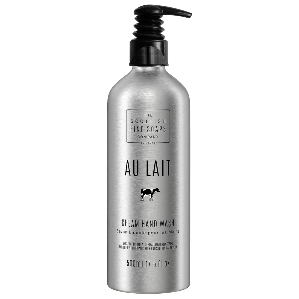 Scottish Fine Soaps Company Au Lait Cream Hand Wash 500ml Image 1