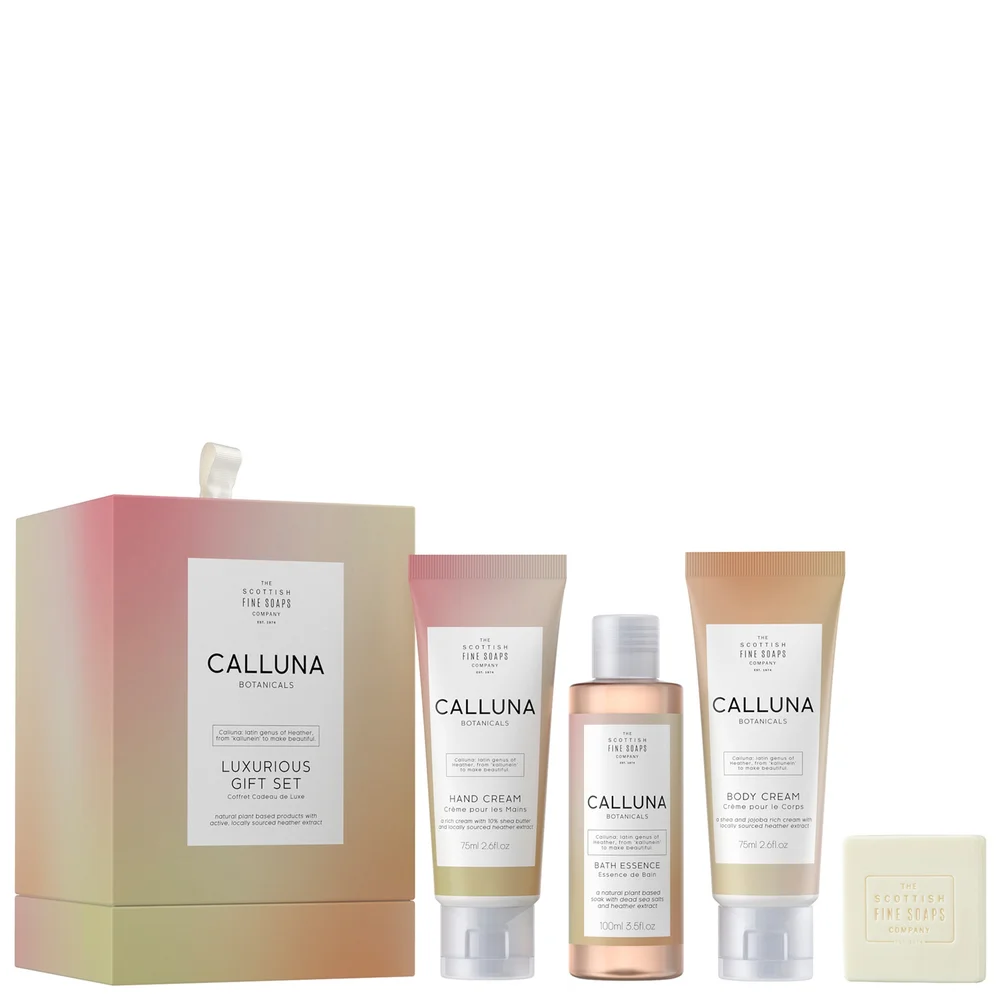 Scottish Fine Soaps Company Calluna Botanicals Luxurious Gift Set Image 1