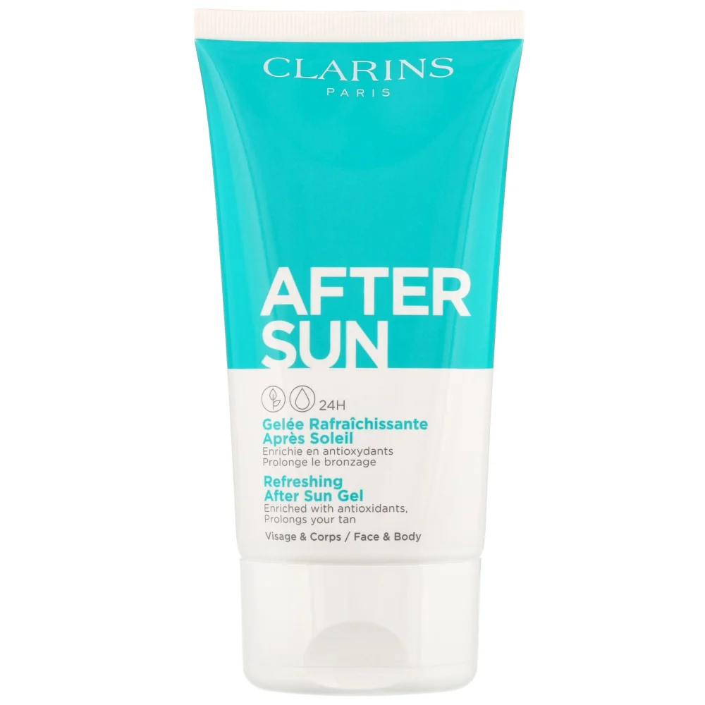 Clarins Sun Care Refreshing After Sun Gel for Face and Body 150ml Image 1