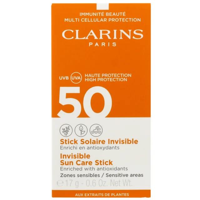 Clarins Invisible Sun Care Stick SPF50 17g